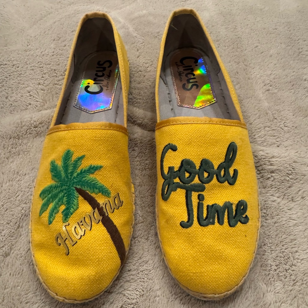 Circus by Sam Edelman Havana Yellow Espadrilles